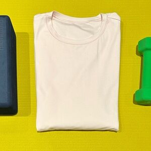 Lululemon Wundermost ultra-soft Nulu crewneck long-sleeve shirt (pink, XL)